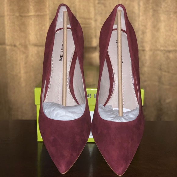 Gianni Bini Larienna Chic Maroon Size 9M - Picture 2 of 4